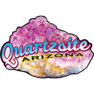 Quartzsite  Arizona   Gem Rock Sticker