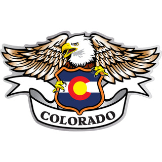 OK4 Colorado Eagle with Shield Sticker