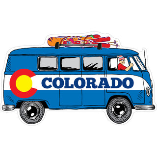 OK4 COLORADO BUS SIDE VIEW Sticker