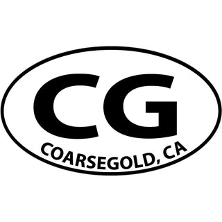 OK4 Coarsegold  CA Euro CG (00500) Sticker