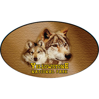 CUPPA 42424A  Wolf Dog Sticker