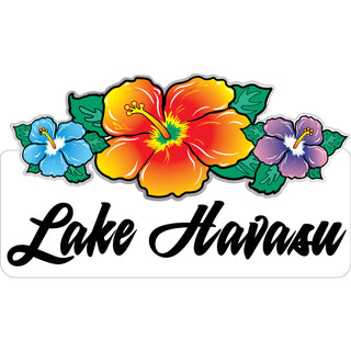 Lake Havasu   Triple Hibiscus Sticker