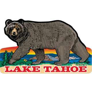 Lake Tahoe   Walking Bear Sticker