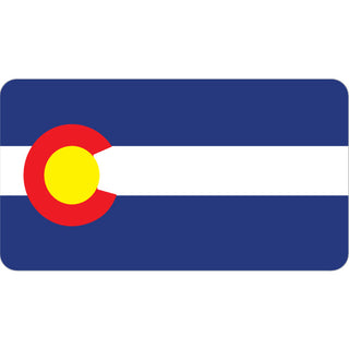 OK4 Colorado State Flag Sticker