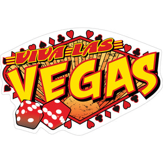 Las Vegas   Viva Dice Sticker