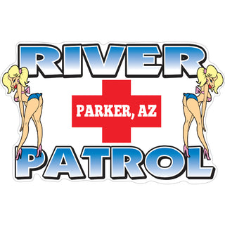 Parker  AZ   River Patrol Sticker