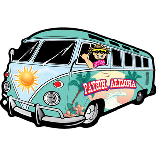 Payson Arizona Beach Camper Sticker