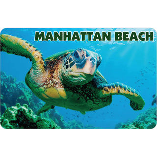 Manhattan Beach   Sea Turtle Photo Sticker
