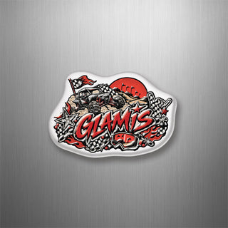 Glamis Embroidered Patch Badge 3D Magnet