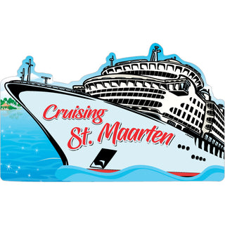 St Maarten   Cruise Ship Sticker