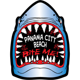 OK3 Panama City Beach Shark Bite Me Sticker