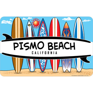 OK4 Pismo Beach 7 Surfboards Sticker