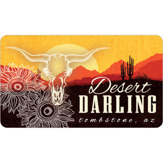 Tombstone  AZ Desert Darling Sticker
