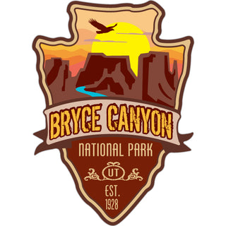 Bryce Canyon National Park   Canyon Arrowhead Sticker