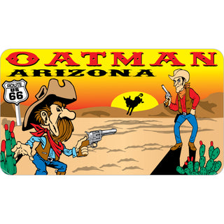 Oatman AZ Western Gunfight Sticker
