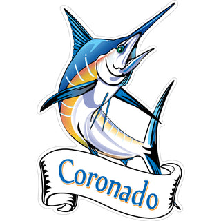 OK4 Coronado Marlin small (00113) Sticker