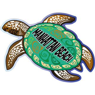 Manhattan Beach   Green Sea Turtle Sticker