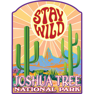 Joshua Tree National Park   Joshua Tree Stay Wild Sticker