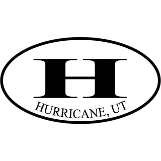 OK4 Hurricane H Euro Oval Sticker