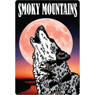Great Smoky Mountains Wolf Moon Sticker