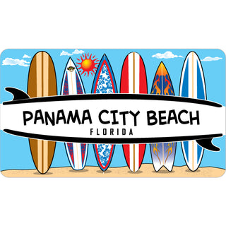 OK4 Panama City Beach 6 Surfboards (28710) Sticker