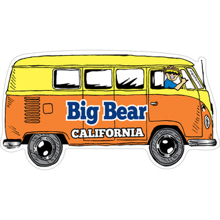 Big Bear  California   Bus Side View Sticker