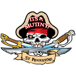OK4 St. Augustine  FL It's a Mutiny Sticker