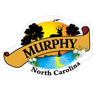 Murphy NC Banner Oaks Lake Sticker