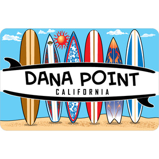 OK4 Dana Point CA 6 Surfboards Sticker