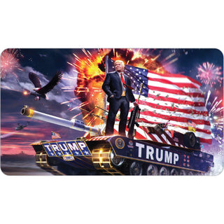 Novelty   Trump Tank Sticker