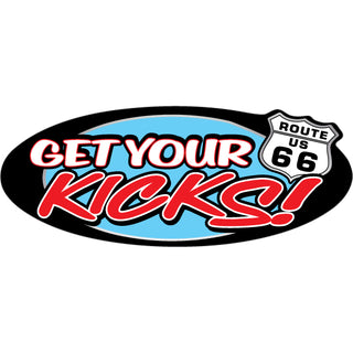 Route 66   Get Your Kicks Sticker