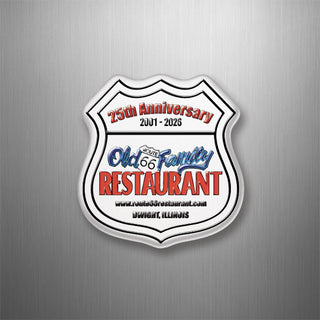 OLD FAMILY RESTAURANT SHIELD 3D Magnet