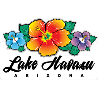 Lake Havasu  Arizona   Triple Hibiscus Sticker