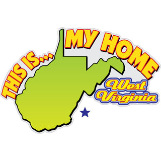 West Virginia   This is My Home with DOT Sticker
