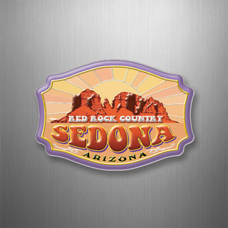 Sedona  Arizona   Red Rock Country 3D Magnet