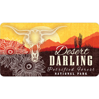 Petrified Forest National Park   Desert Darling Sticker
