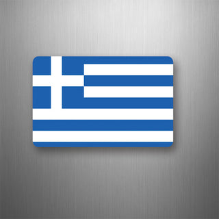 Greece Flag Flexible Magnet