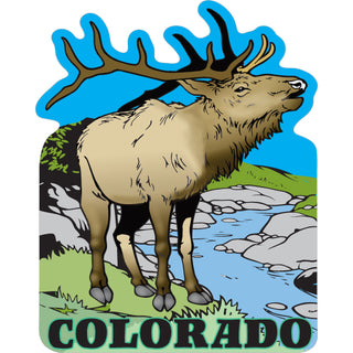 OK4 COLORADO ELK Sticker