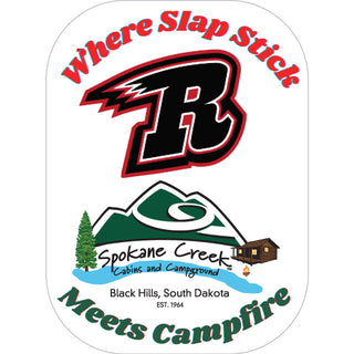 SPOKANE CREEK CABIN Sticker