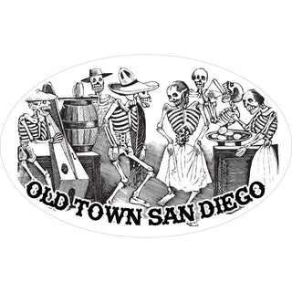 Old Town San Diego   Fandango Posada Sticker