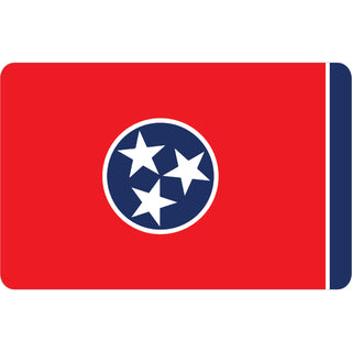 OK4 TENNESSEE FLAG Sticker