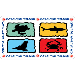Catalina Ilsand Sea Animals Sticker