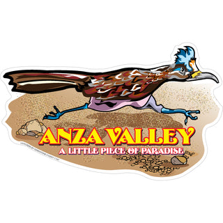 ANZA VALLEY Roadrunner Sticker