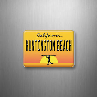 Huntington Beach Endless Summer 3D Magnet