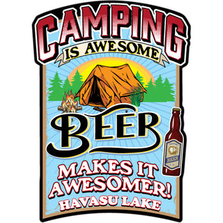 Lake Havasu   Camping Is Awesome Sticker