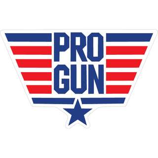 Novelty   Pro Gun Sticker