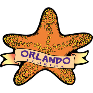 OK4 Orlando Florida Starfish Sticker