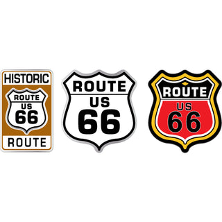 Route 66 Signs Shields Sticker