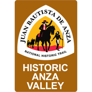 Anza Valley   Historic Juan Bautista De Anza Sticker