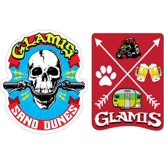 Glamis   Evolution & I Heart Sand Sticker